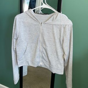 Grey hoodie